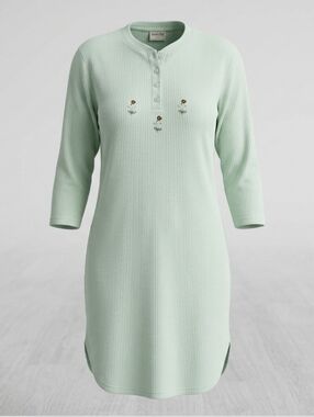 Vintage Wonderbra Women's Green Sleepwear/Night Gown Size XL